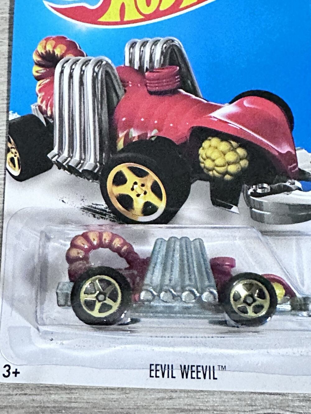 Hot Wheels Eevil Weevil HW City 2014 Street Beasts 51/250 Hotwheels H77